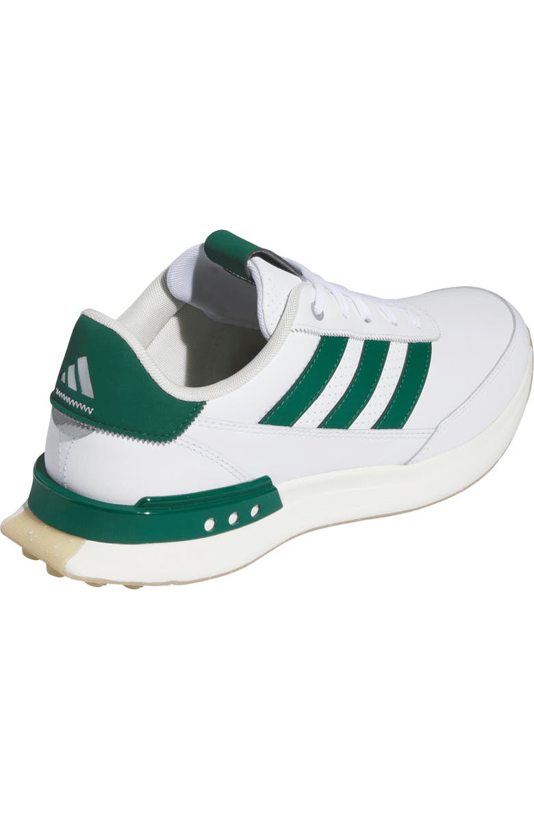 adidas S2G 24 Waterproof Leather Spikeless Golf Shoe, Alternate, color, Ftwwht/Cgr