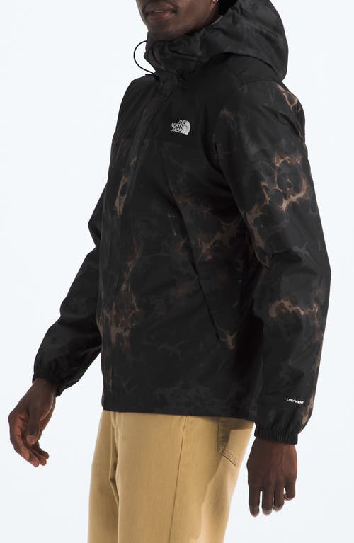 The North Face Antora Waterproof & Windproof Hooded Jacket In Black