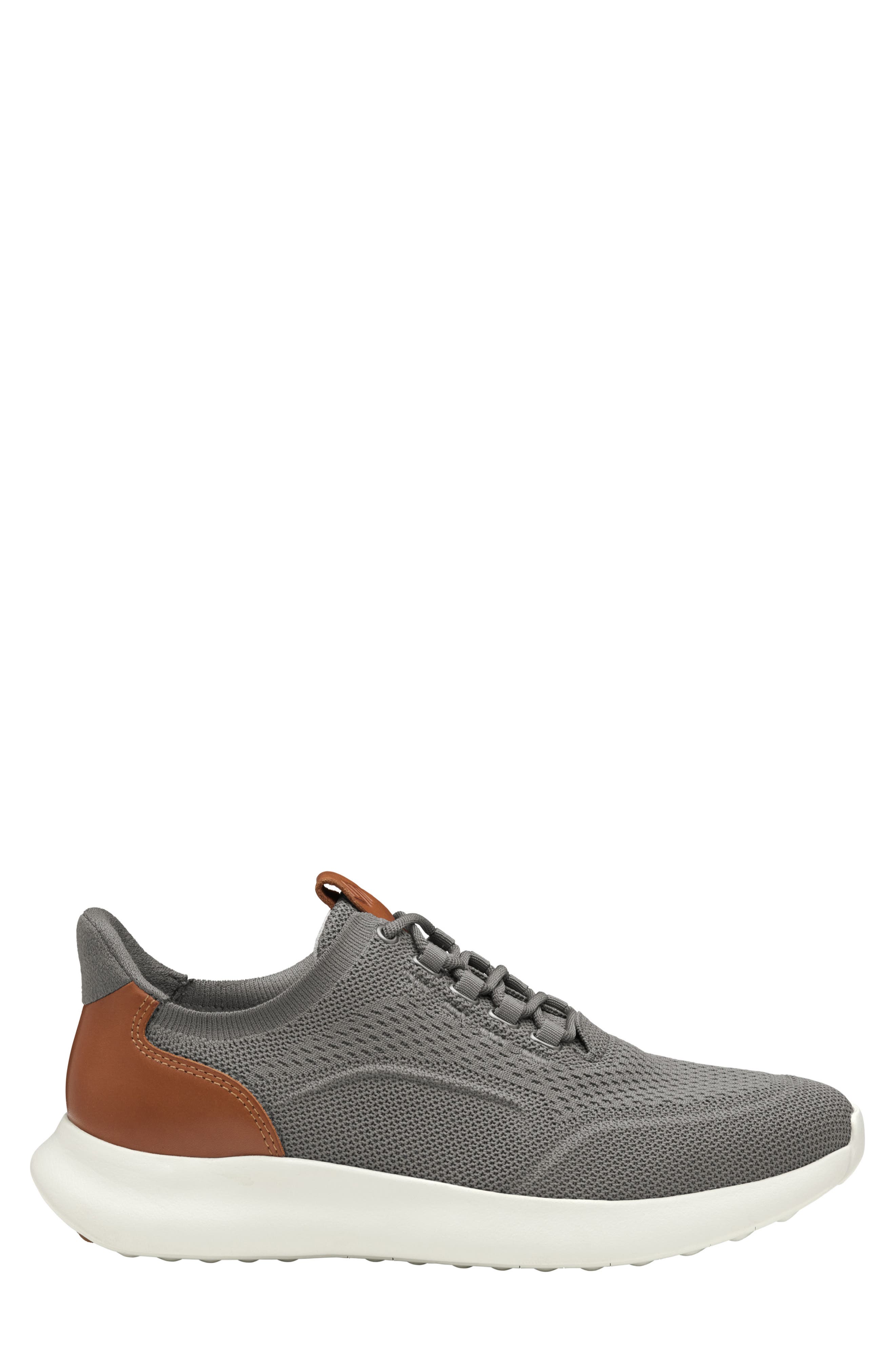 Johnston & Murphy Amherst 2.0 Knit Sneaker, Alternate, color, Gray Knit