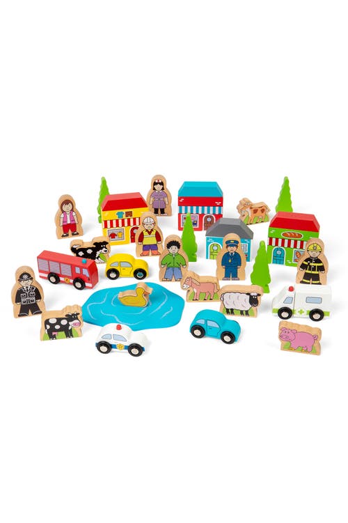 Bigjigs Rail Trackside Accessory Set in Multicoloured  product