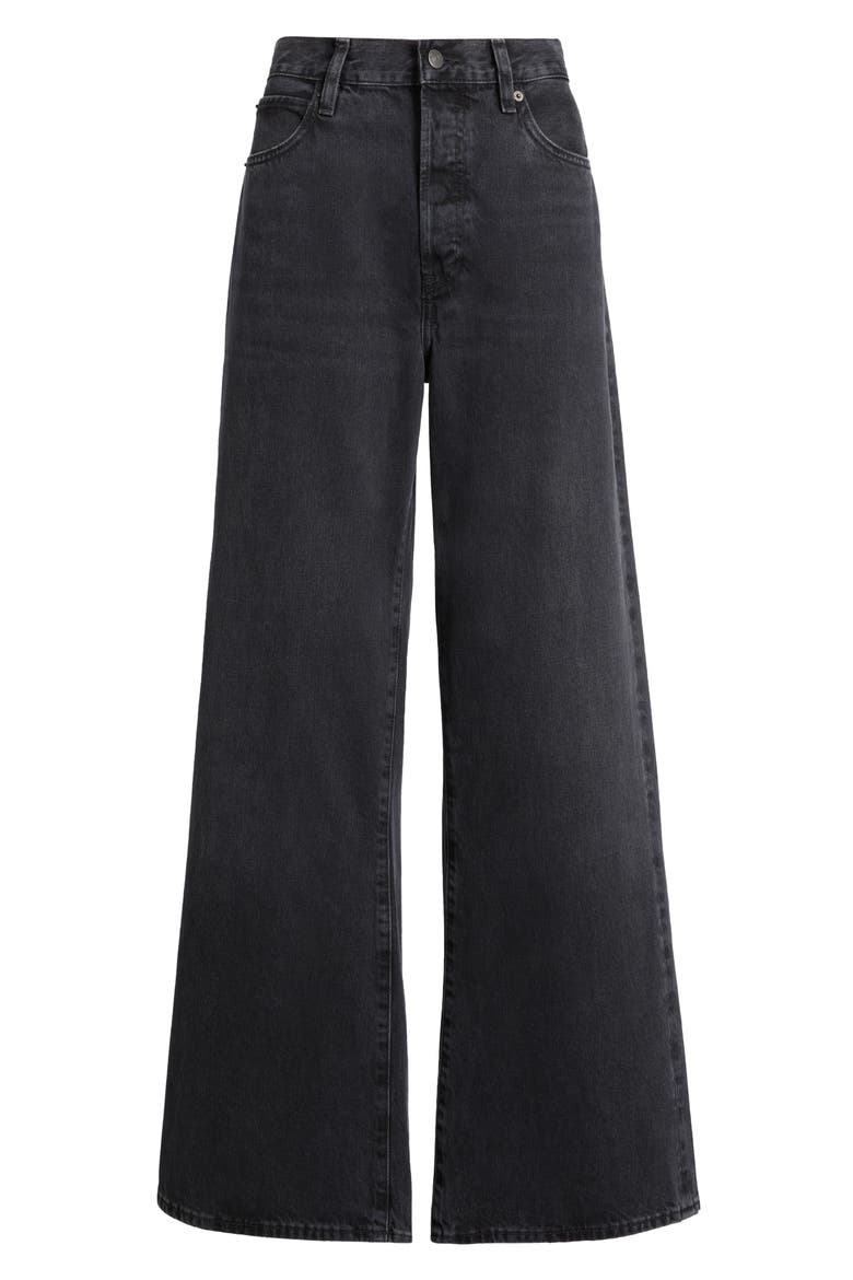 The Loose High Waist Wide Leg Jeans, Alternate, color, SET LIST