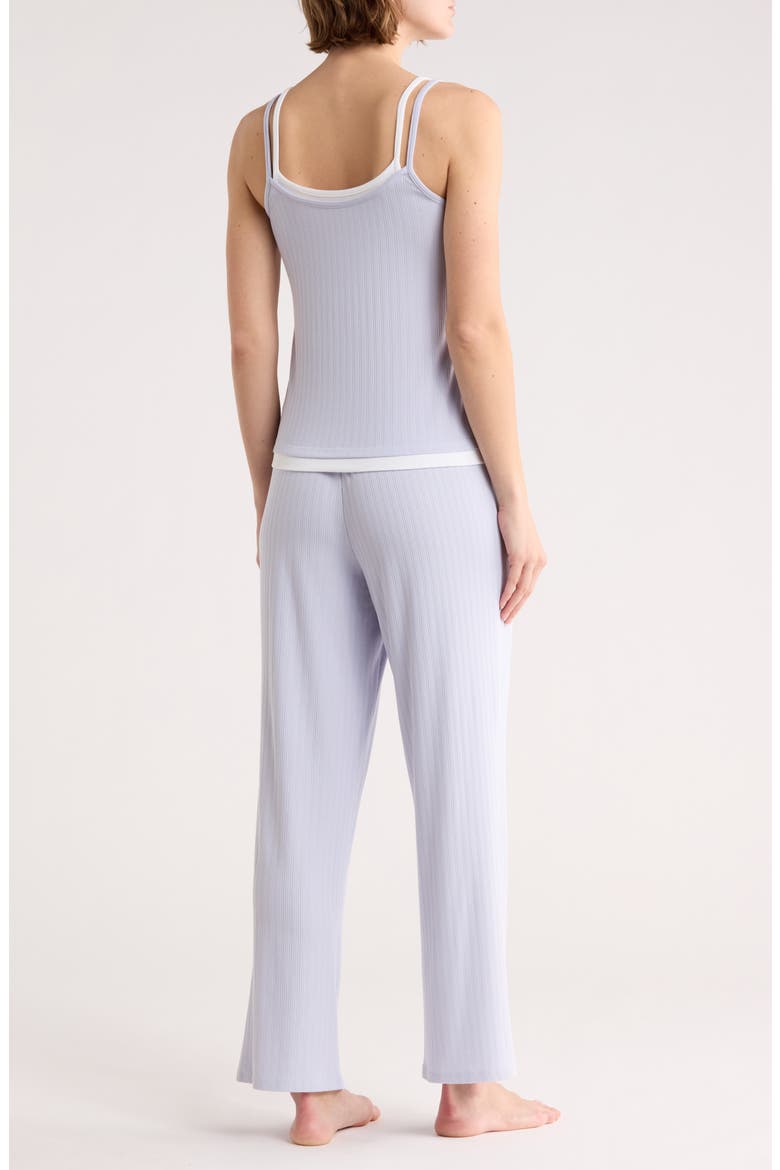 Layered Jersey Pajamas, Alternate, color, BLUE LOTUS
