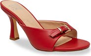 CHASE AND CHLOE Iridessa Buckle Slide Sandal