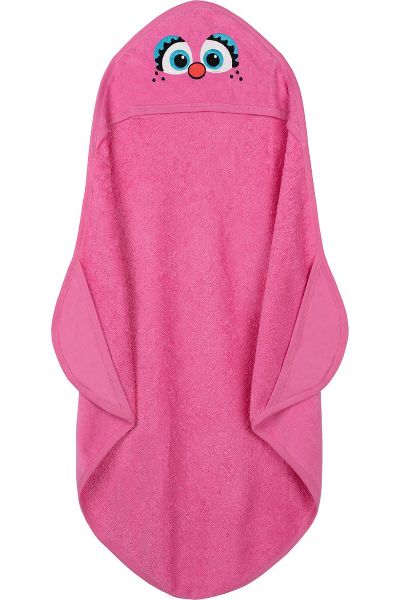 Abby Cadabby Hooded Towel, Main, color, Abby Cadabby Pink