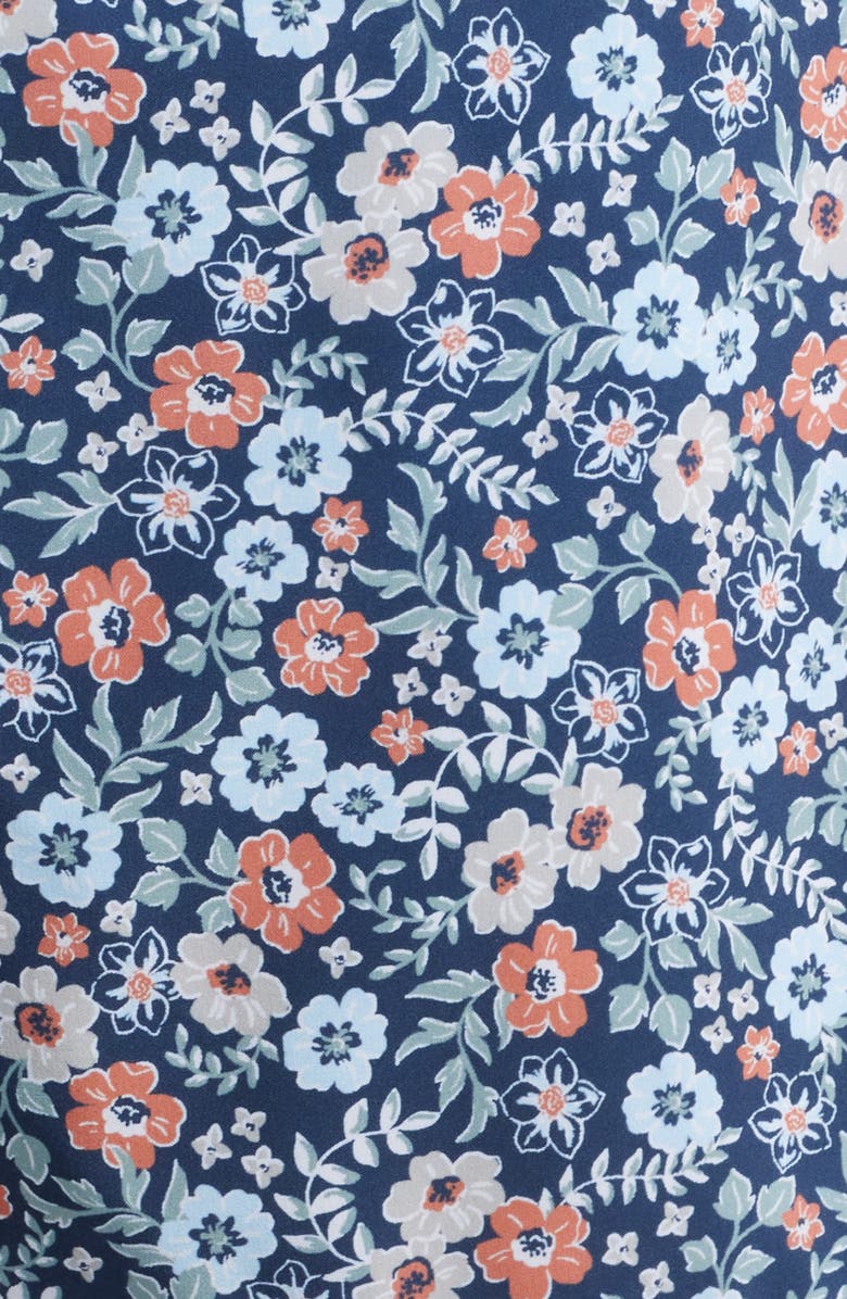 Vintage Summer Stretch Volley Swim Trunks, Alternate, color, Navy