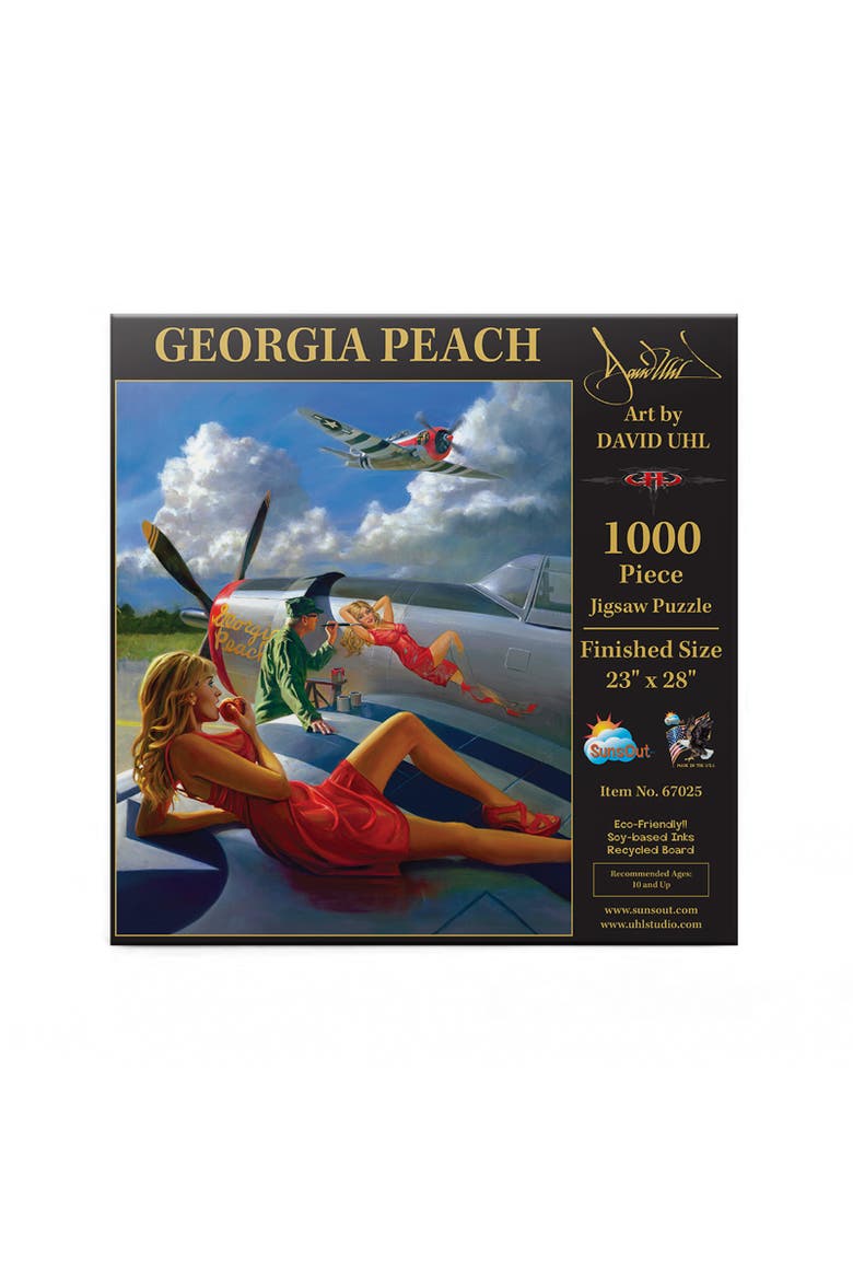 Georgia Peach 1000 piece Jigsaw Puzzle for Adults, Alternate, color, Multicolor
