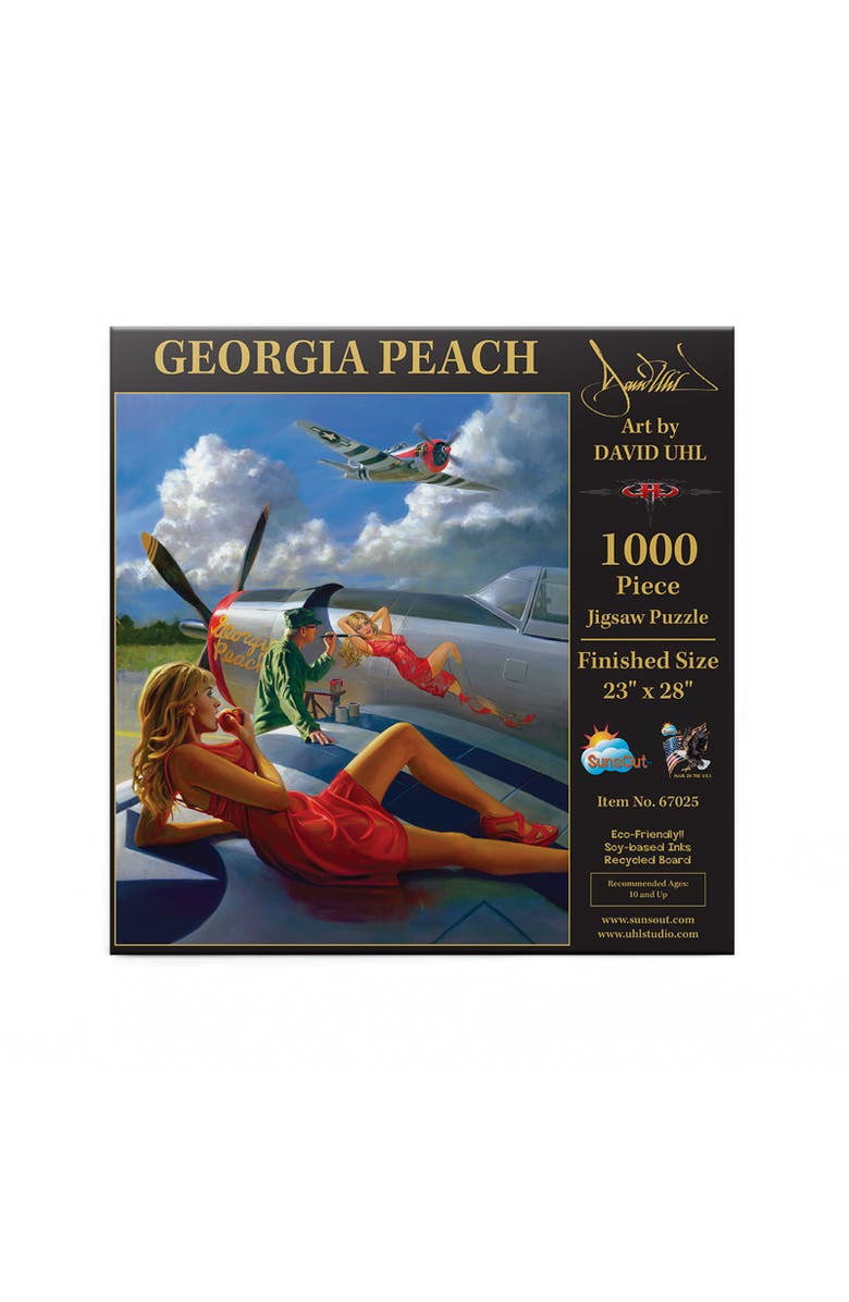 Sunsout Georgia Peach 1000 piece Jigsaw Puzzle for Adults, Alternate, color, Multicolor