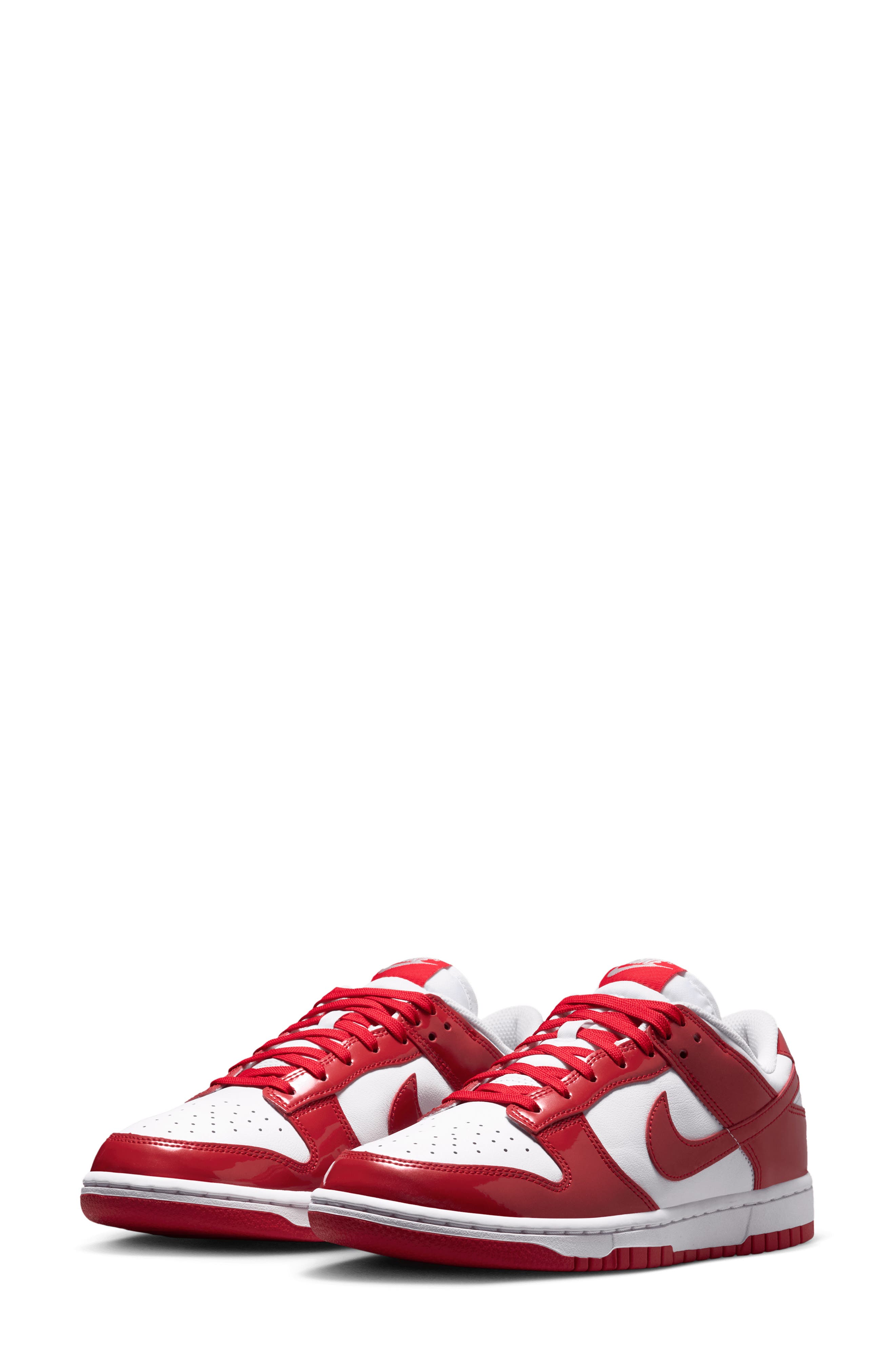 WHITE/ SILVER/ UNIVERSITY RED