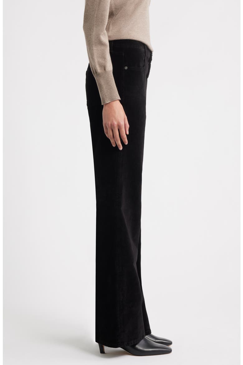 Ruby Flare Leg Pants, Alternate, color, BLACK