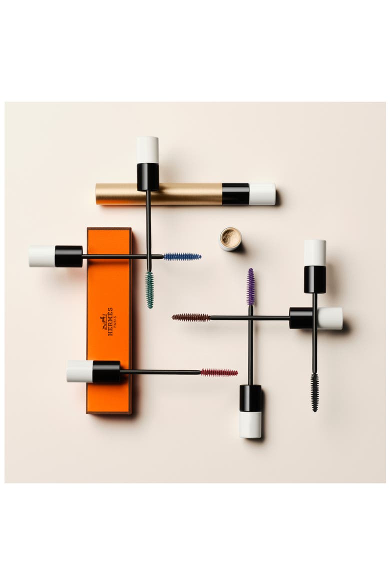 Trait d'Hermès - Revitalizing Care Mascara, Alternate, color, 01 NOIR FUSAIN