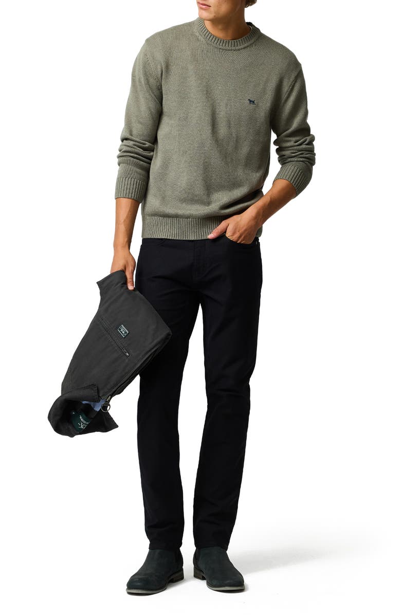 Rodd & Gunn Motion 2.0 Straight Leg Jeans, Alternate, color, Onyx