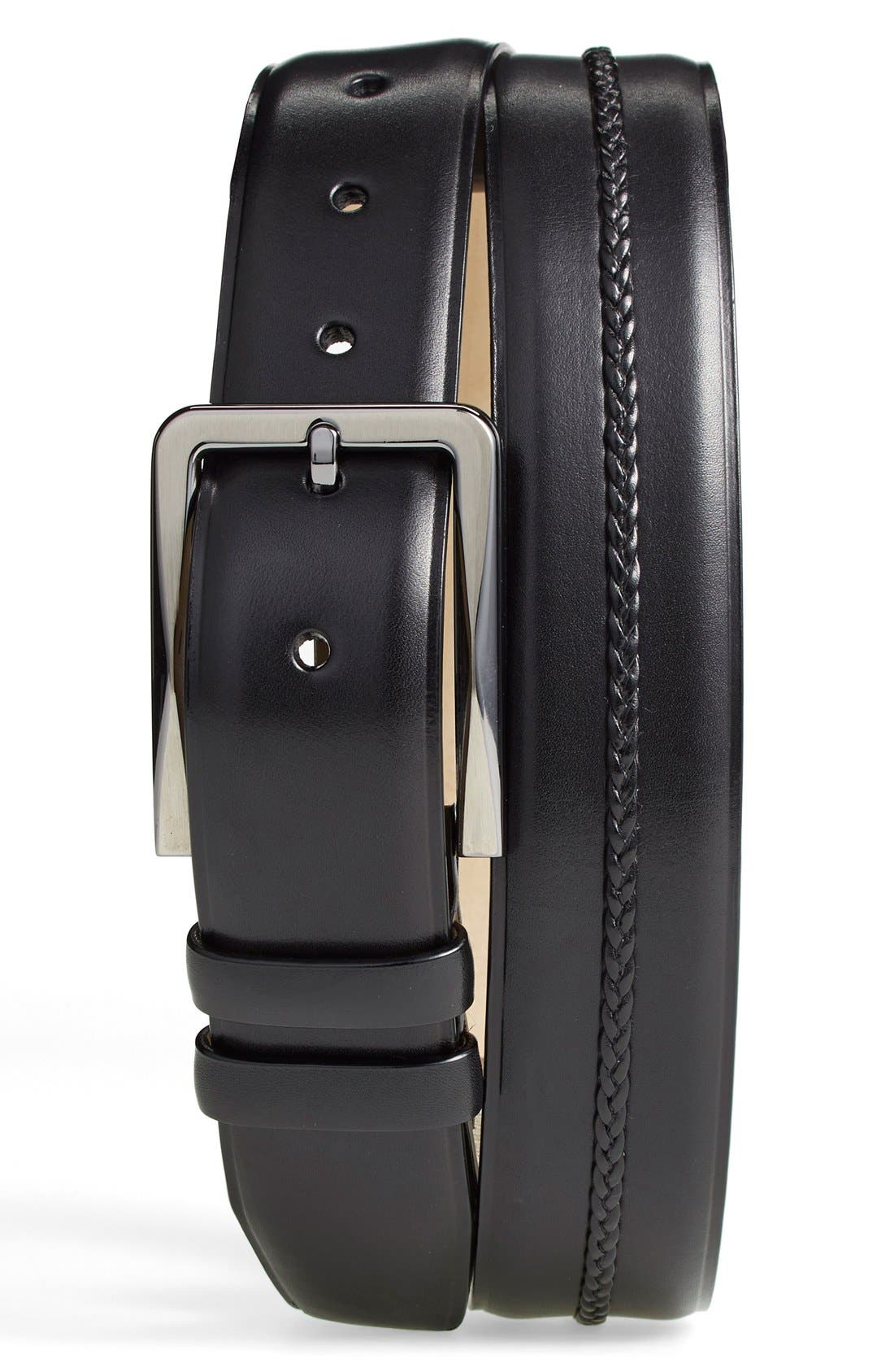 Mezlan 'Parma' Leather Belt (Men) | Nordstromrack