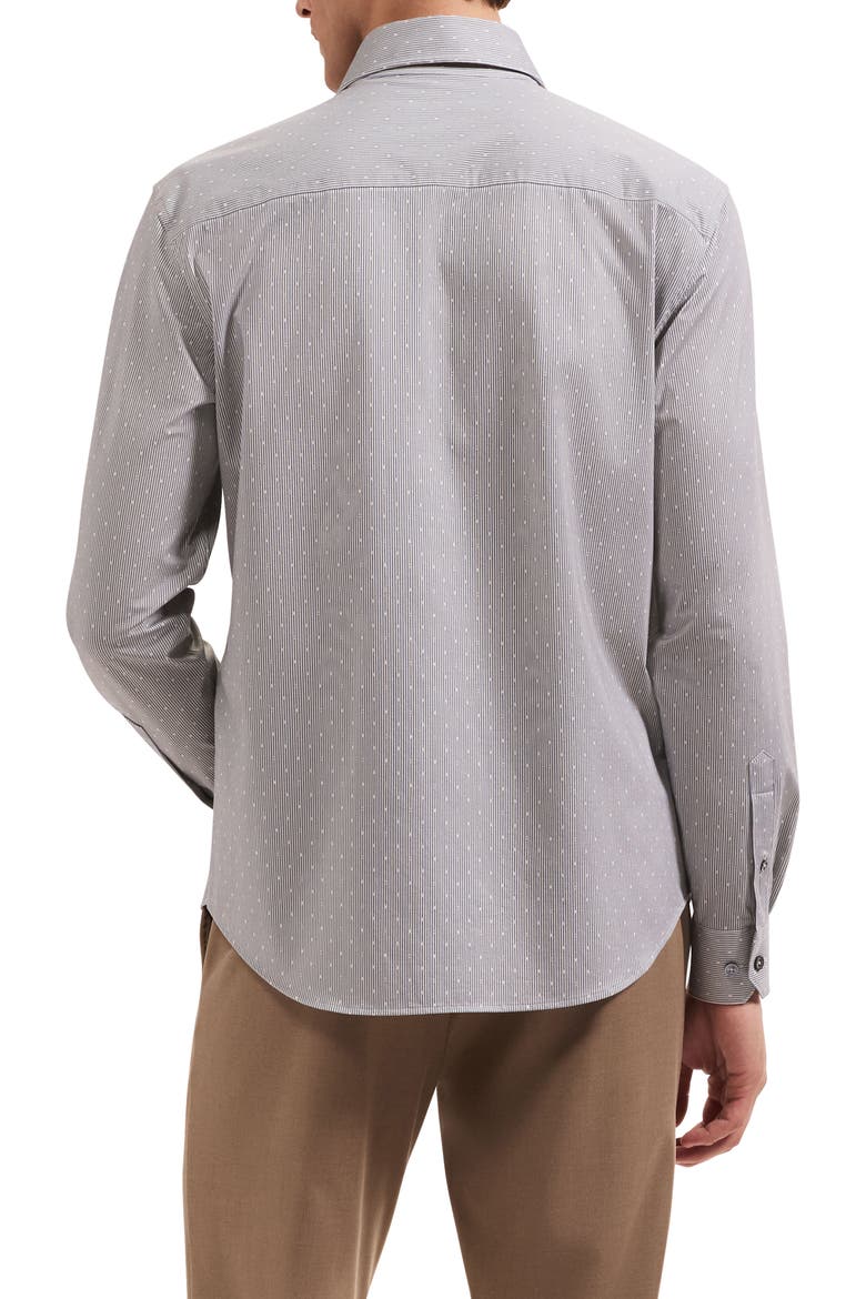 Devon OoohCotton® Stripe Button-Up Shirt, Alternate, color, SAND