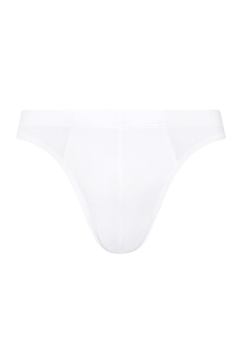 Cotton Sensation Cotton Brief, Main, color, White