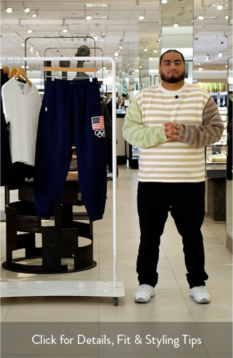 Team USA Embroidered Graphic Sweatpants, sales video thumbnail