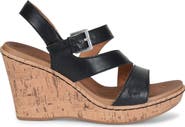 B O C BY BØRN Schirra Cork Wedge Sandal