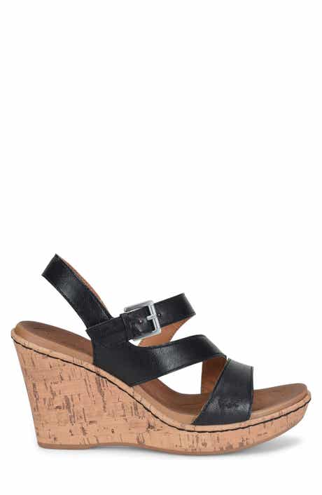 B O C BY BØRN Schirra Cork Wedge Sandal