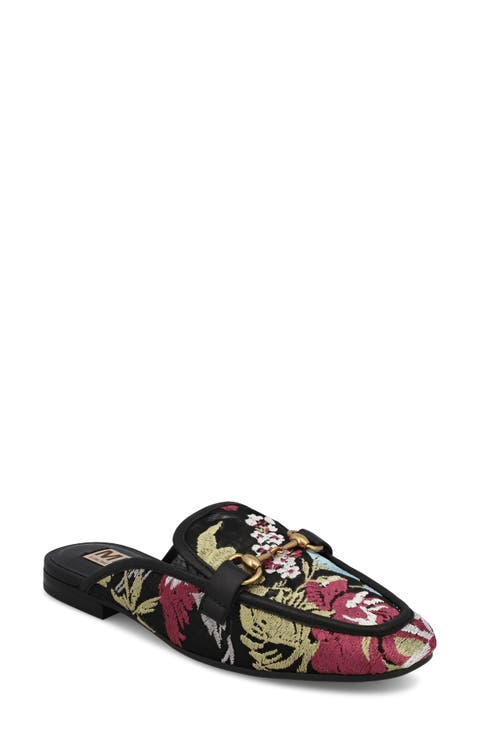 Bouquet Bit Loafer Mule (Women)