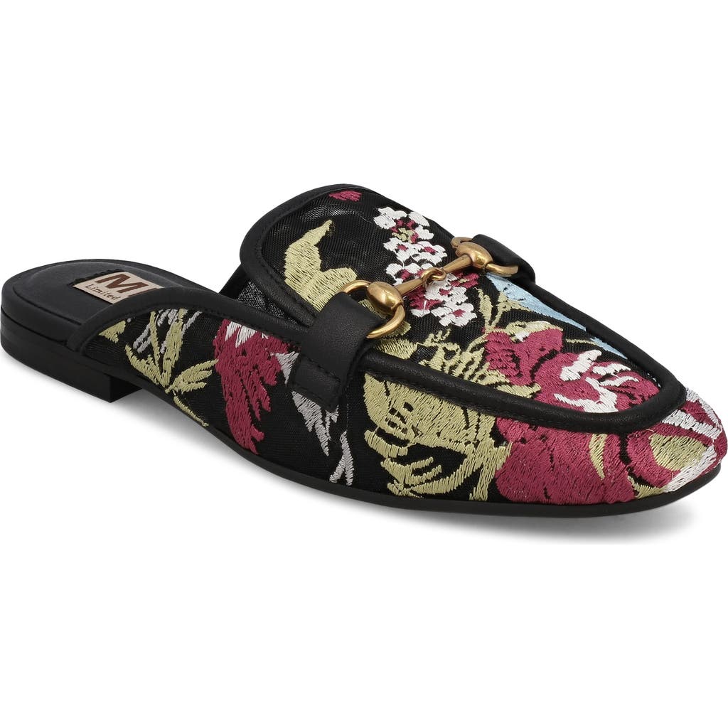 Mia Bouquet Bit Loafer Mule In Multi