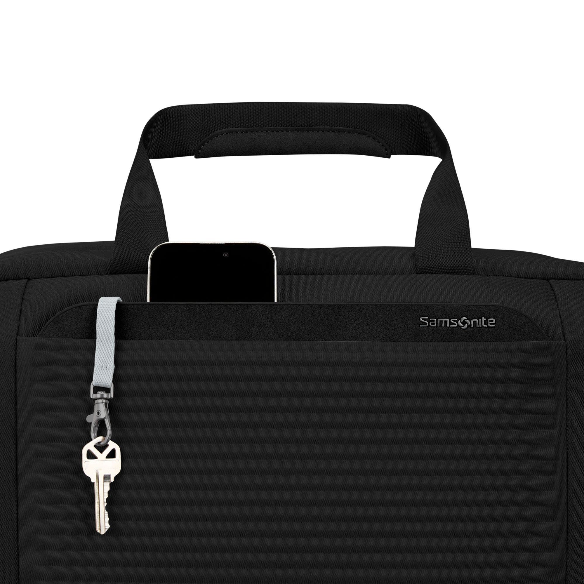Samsonite Paralux Weekender Duffel, Alternate, color, Black