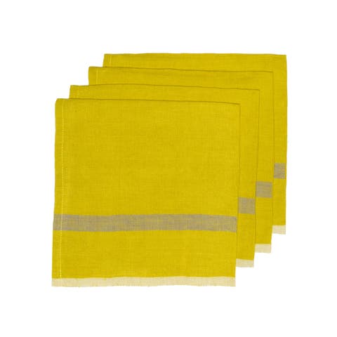 Laundered Linen Napkins - Set of 4
