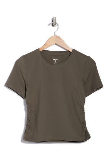 Layer 8 Modern Flex Activewear T-shirt In Green