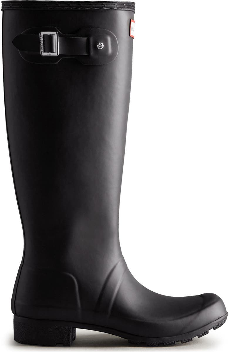 Hunter Original Tour Tall Packable Waterproof Rain Boot, Alternate, color,