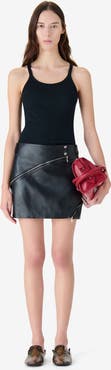 IRO Marinar Leather Skirt