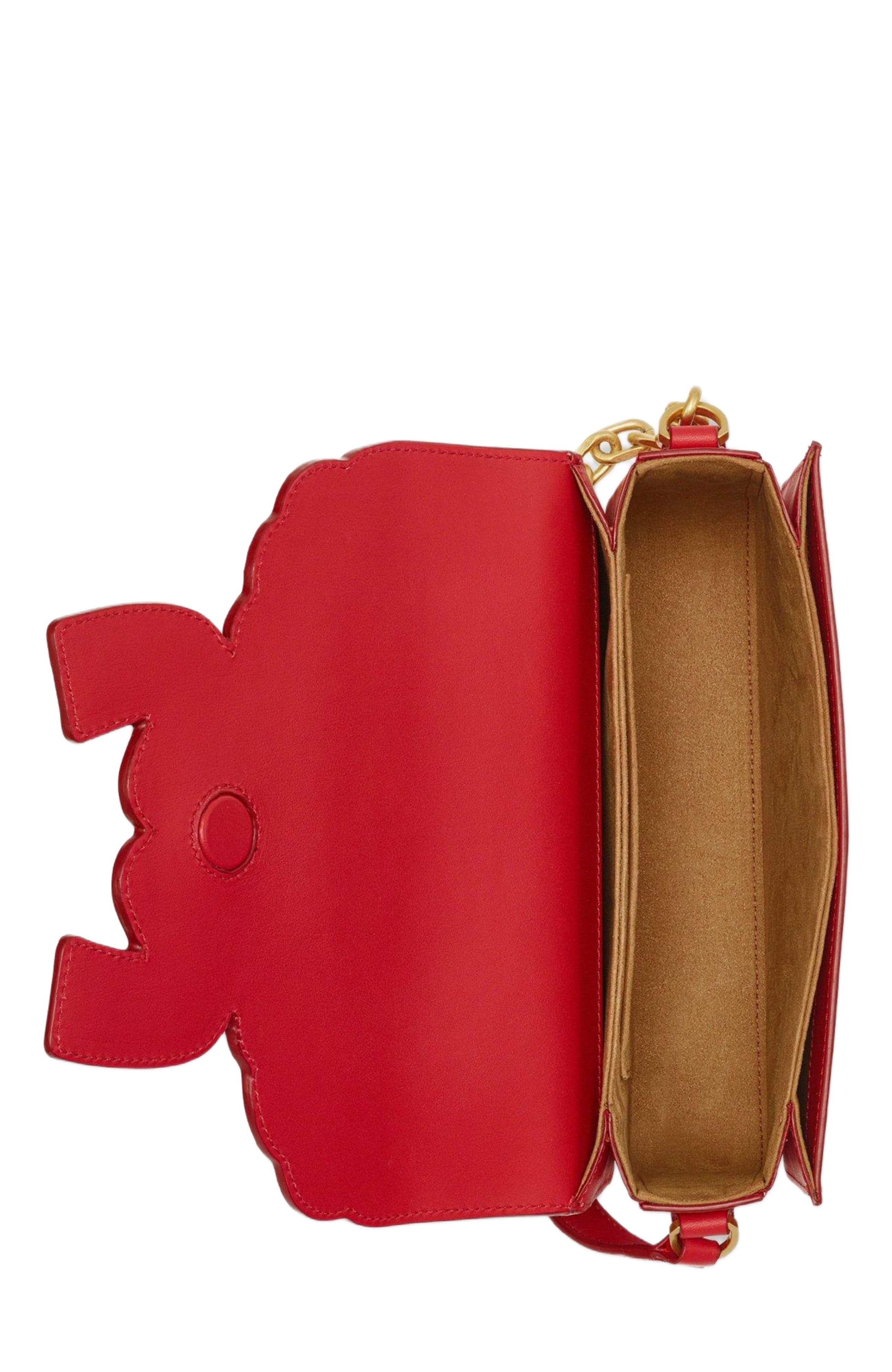 MCM Himmel Laurel Crossbody in Calf Leather, Alternate, color, 