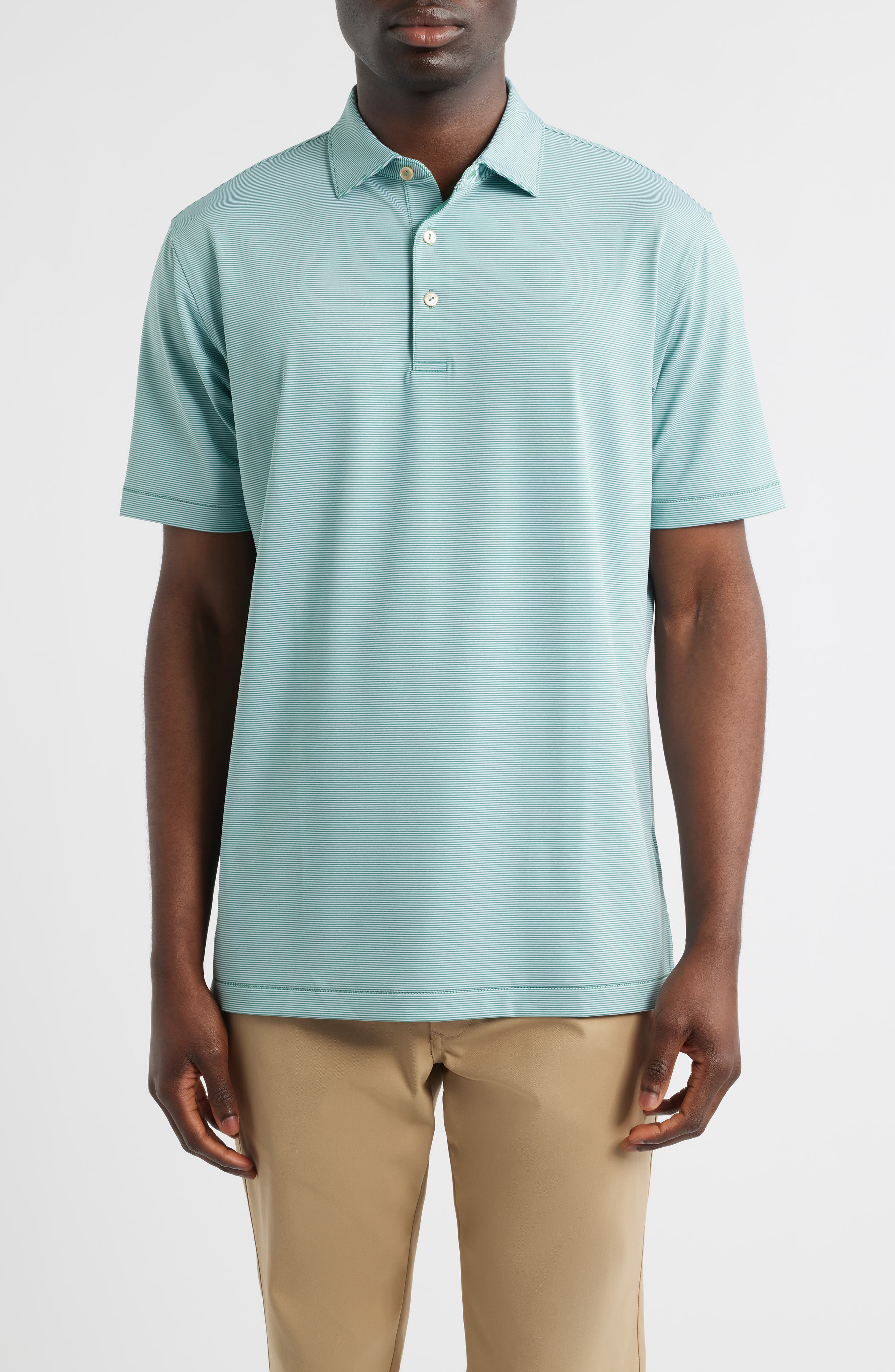 Jubilee Stripe Performance Golf Polo - image 5