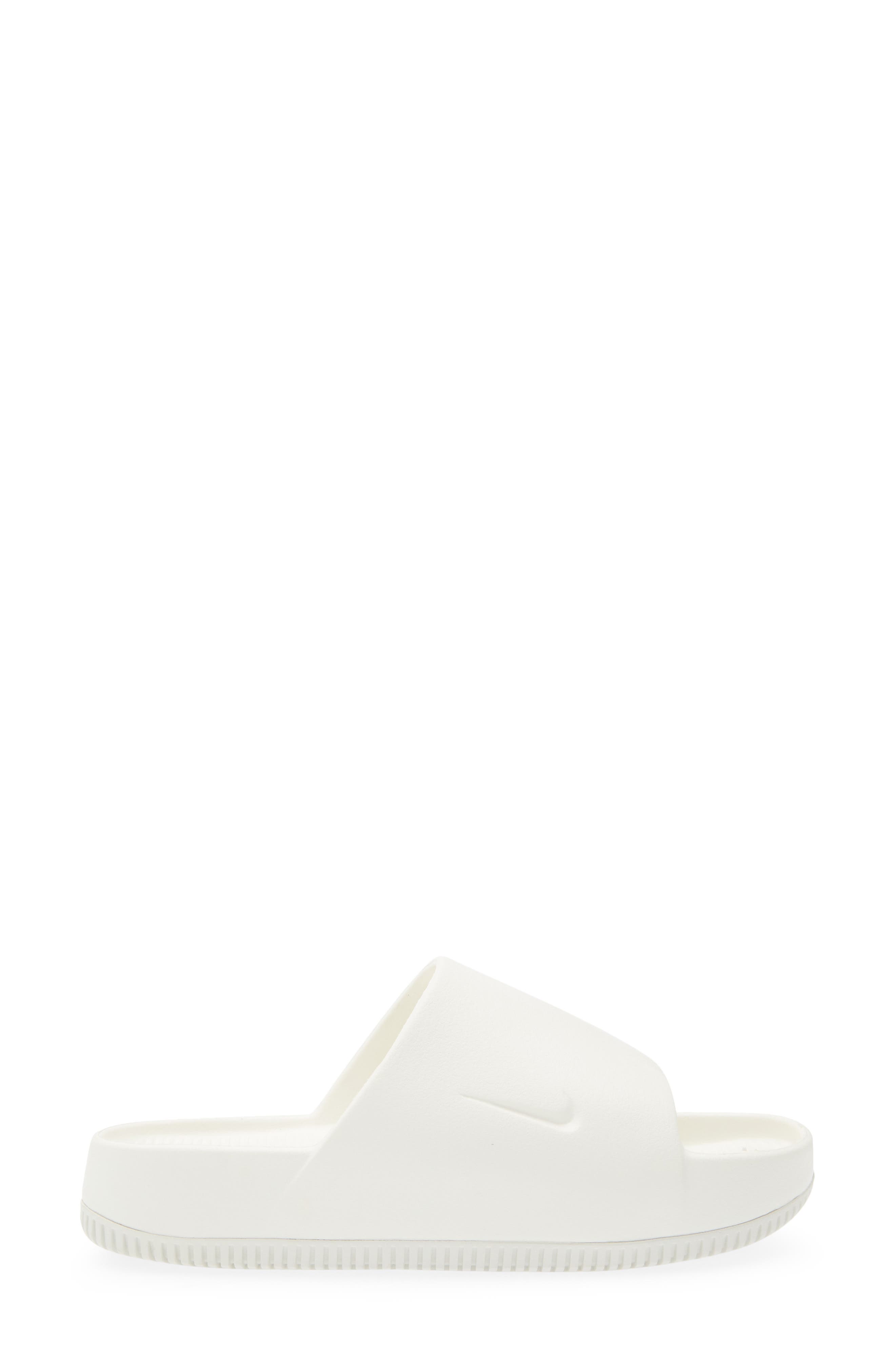 Nike Calm Elevation Platform Slide, Alternate, color, Coconut Milk/ Coconut Milk