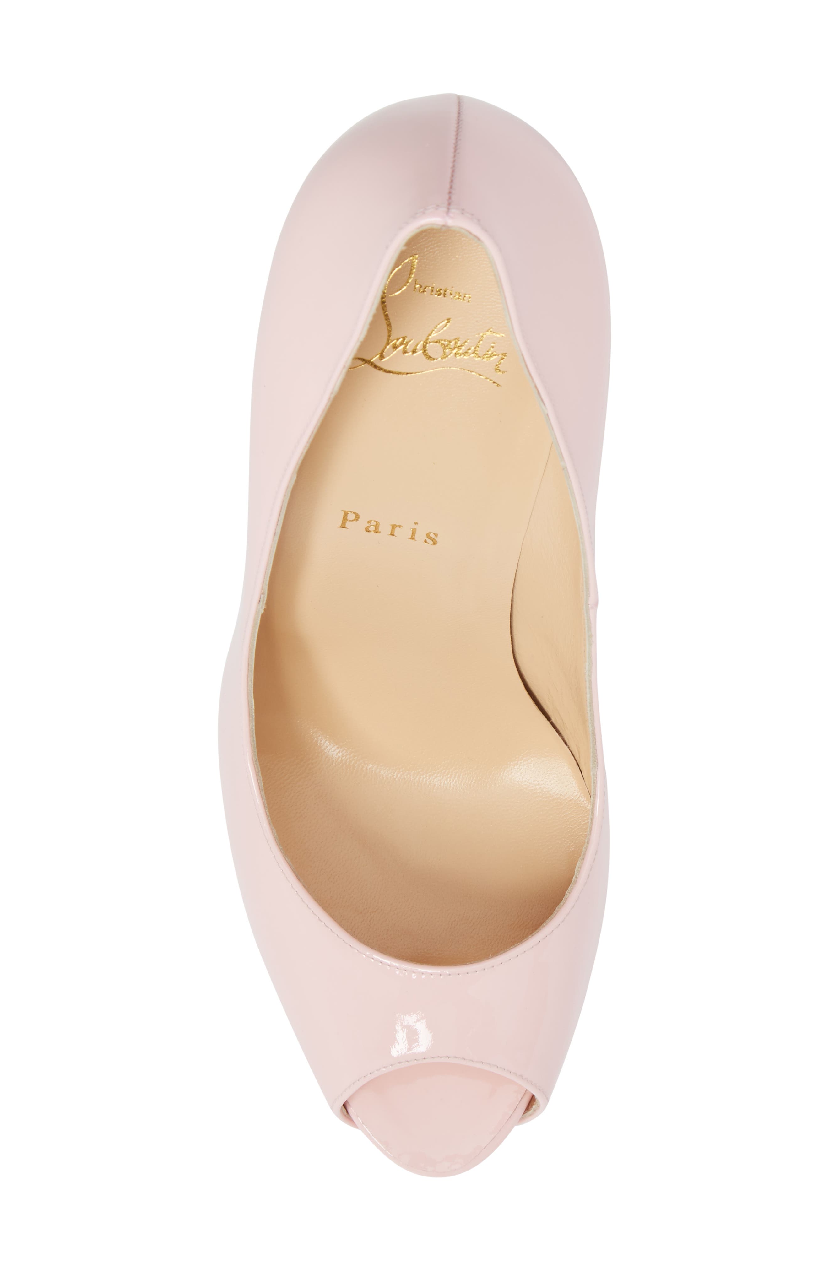 Privé Open Toe Pump, Alternate, color, POMPADOUR