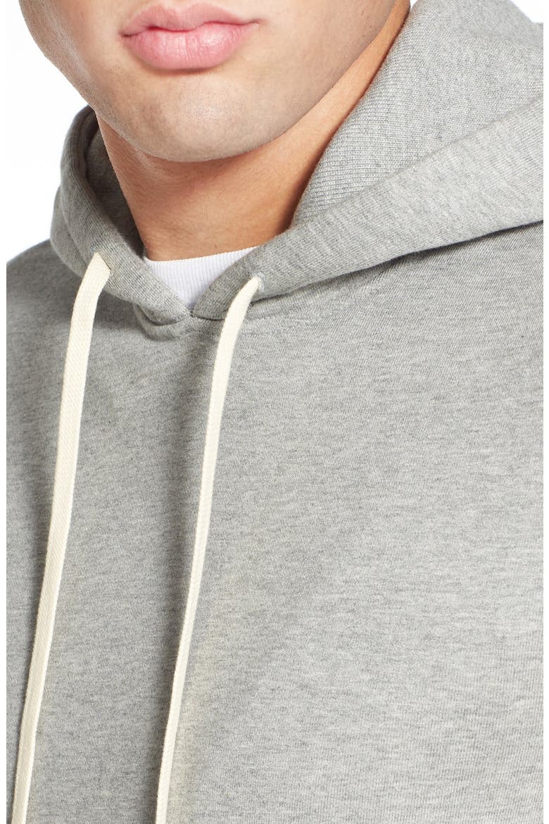 Midweight Terry Pullover Hoodie, Alternate, color, HEATHER GREY