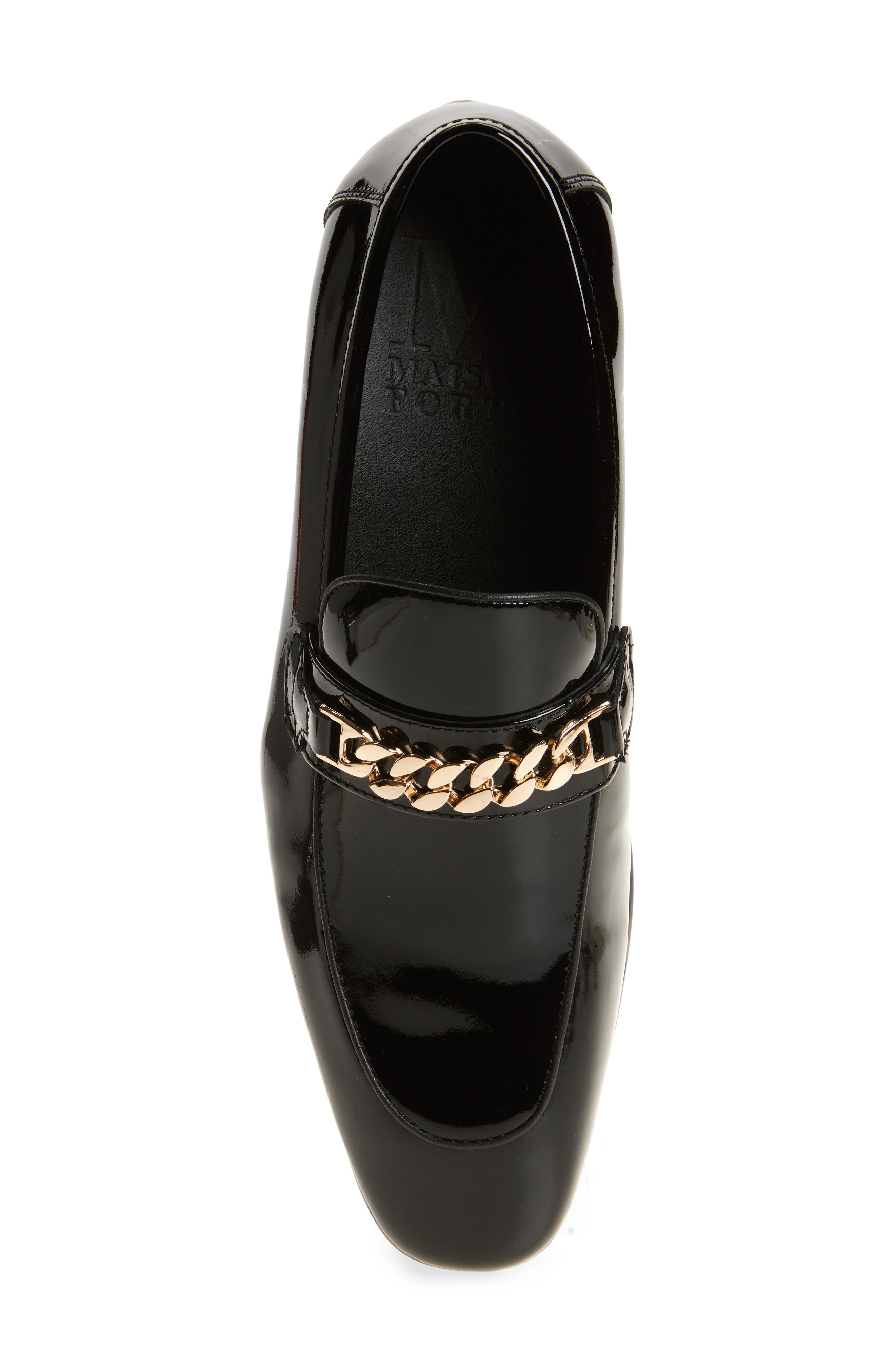 Maison Forte Kashmir Patent Leather Slip-On Shoe, Alternate, color, 