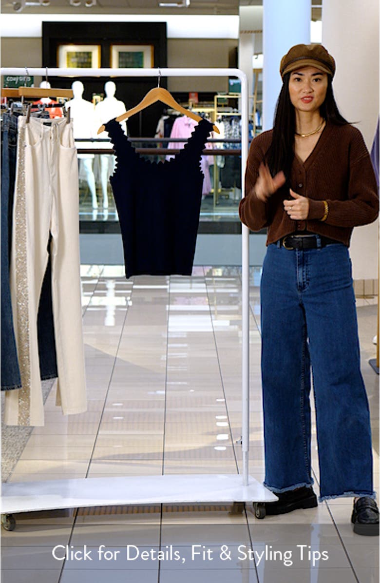 Scallop Sweater Tank, sales video thumbnail