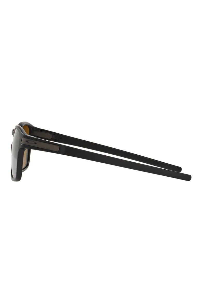 52mm Rectangular Sunglasses, Alternate, color, BLACK
