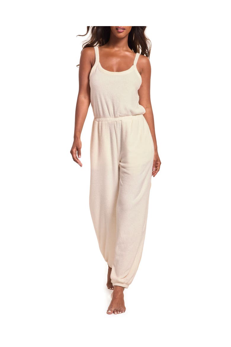 Miranda Terrycloth Jumpsuit, Main, color, Light white