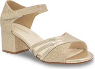 Touch Ups Champagne Ankle Strap Sandal