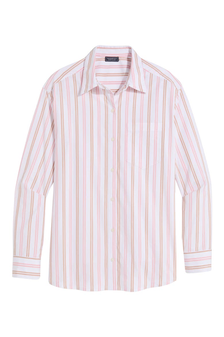 Relaxed Shirt, Alternate, color, ELEANOR STRIPE WC/TA
