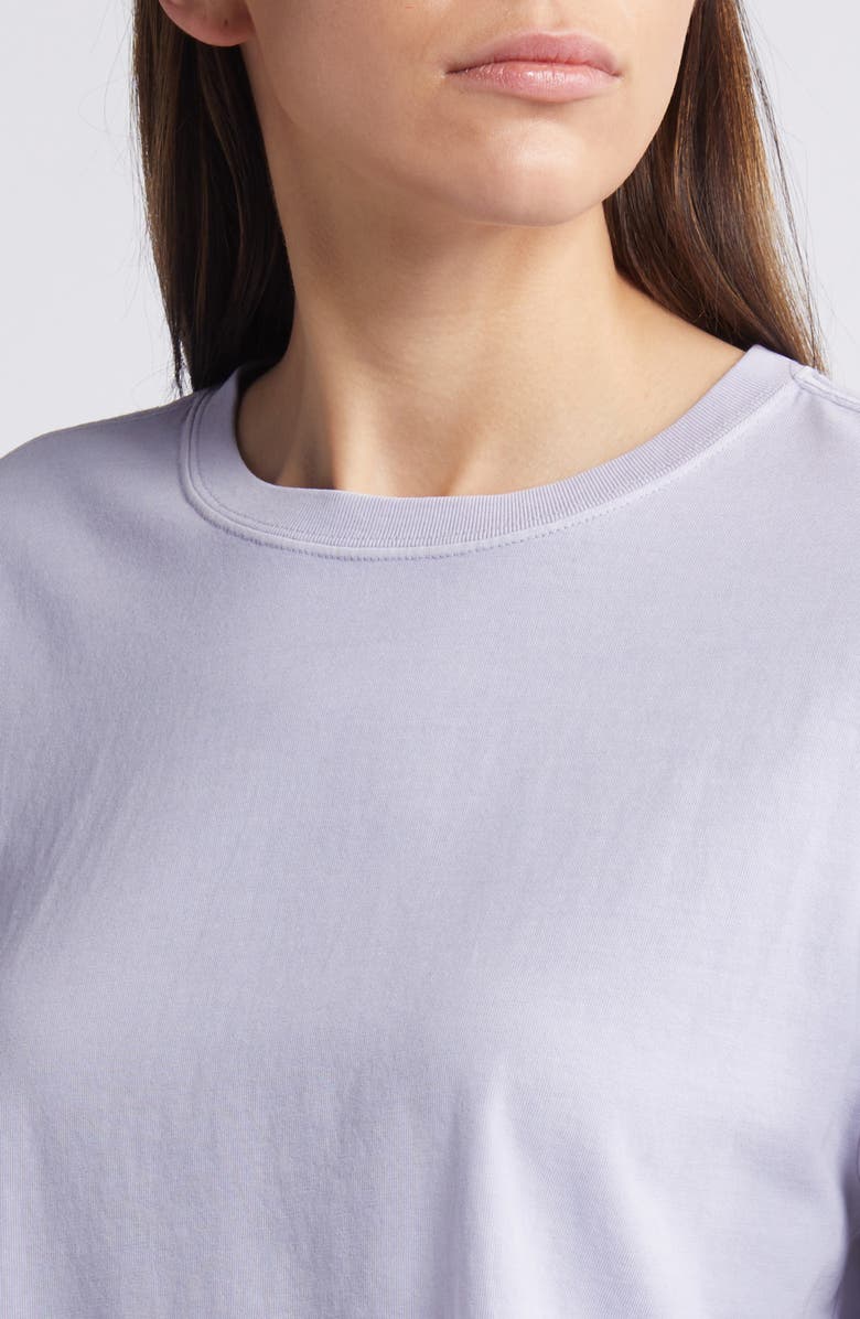 Treasure & Bond Relaxed Organic Cotton Crop T-Shirt, Alternate, color, 