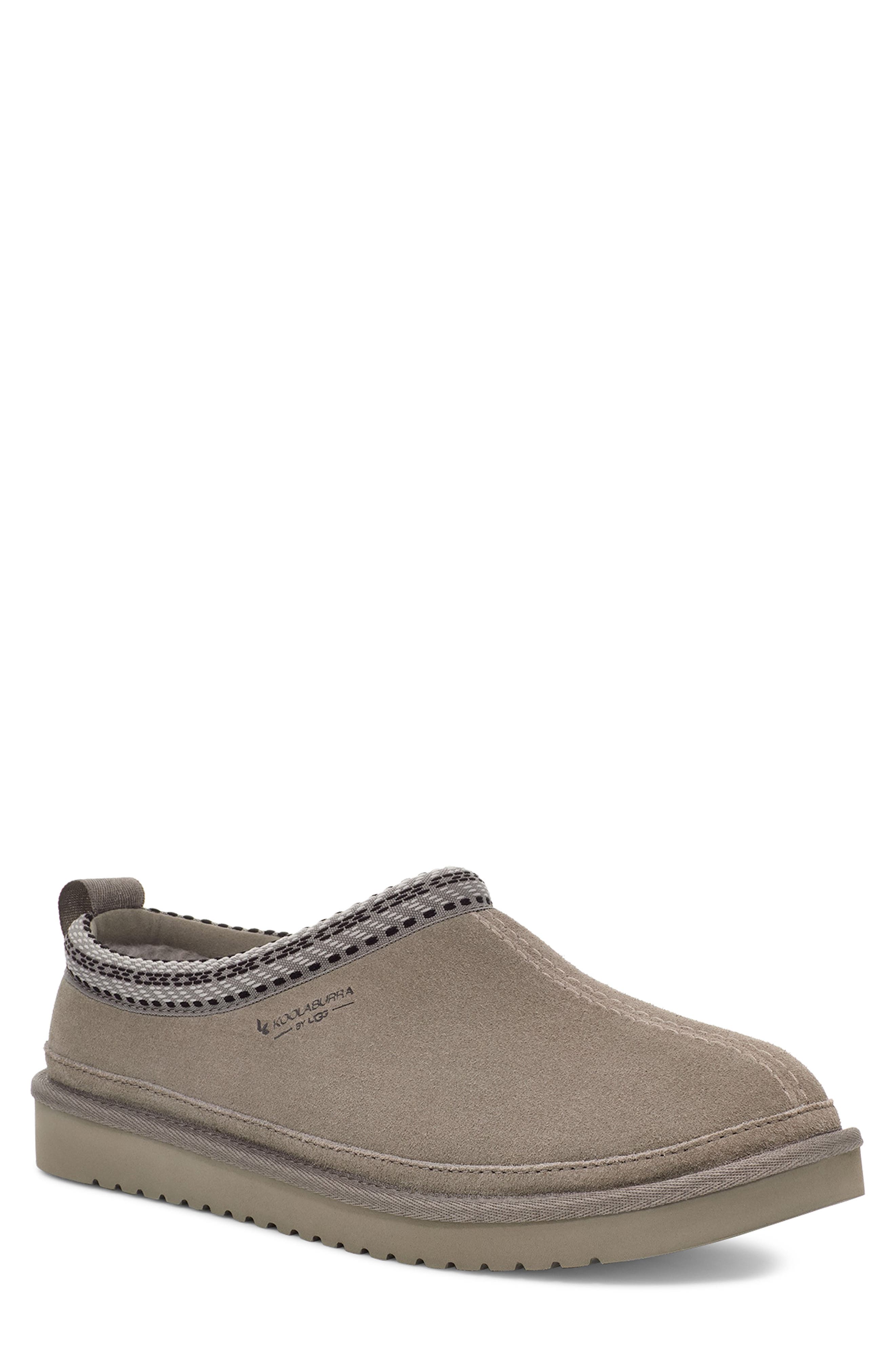 Burree Faux Shearling Lined Slipper, Main, color, CLOUD
