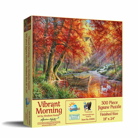 Vibrant Morning 500 piece Jigsaw Puzzle for Adults