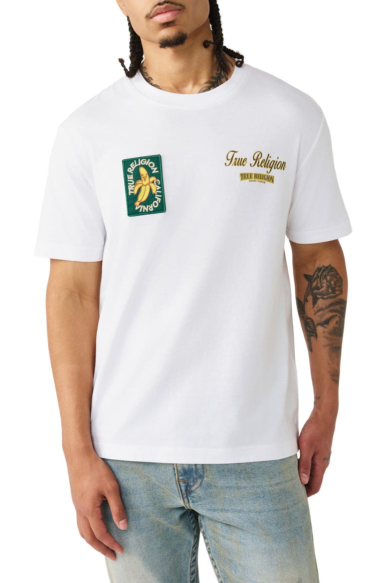 Orchard Stamps Heavyweight Cotton Graphic T-Shirt, Main, color, OPTIC WHITE