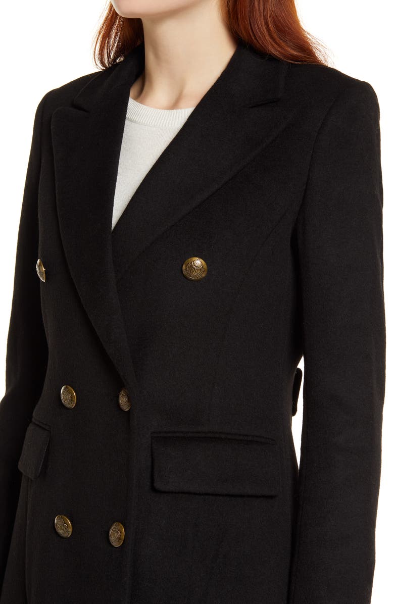 Lauren Ralph Lauren Military Wool Blend Trench Coat, Alternate, color,