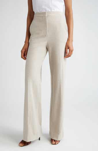 Max Mara Studio Zac Belted Virgin Wool Wide Leg Trousers Max Mara Studio Zac Belted Virgin Wool Wide Leg Trousers