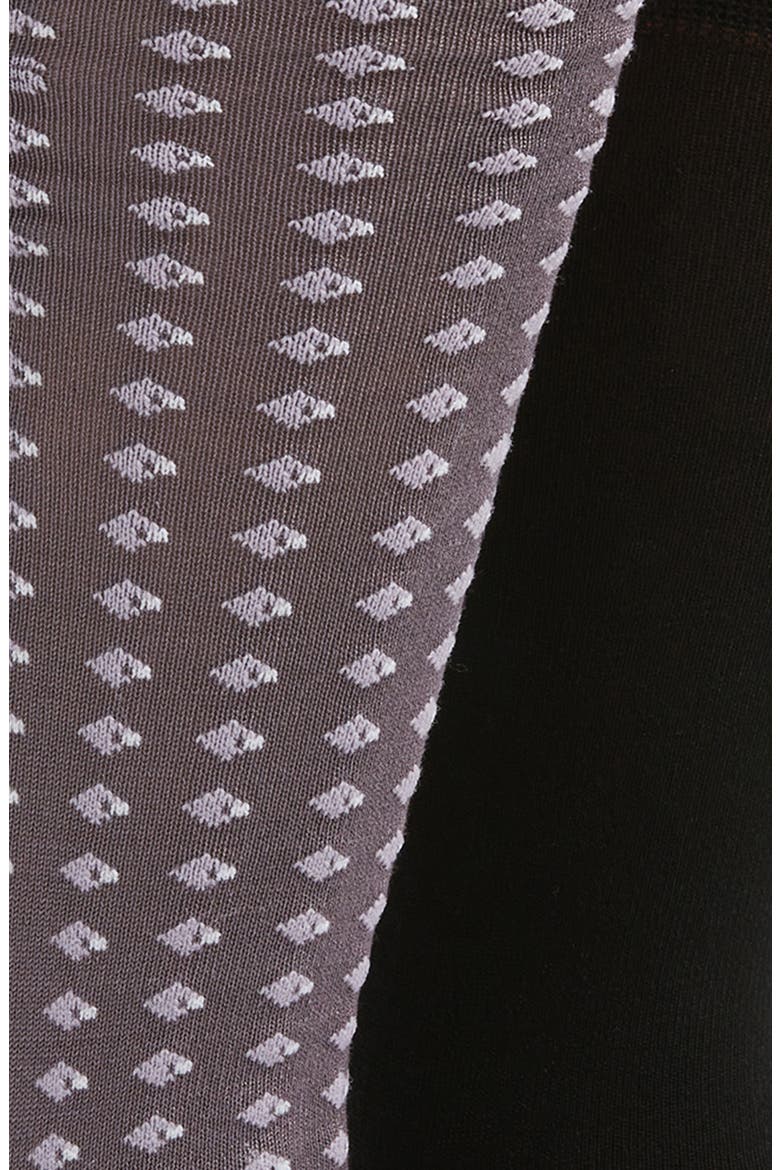 Assorted 2-Pack Cotton Blend Dress Socks, Alternate, color, OPEN PURPLE