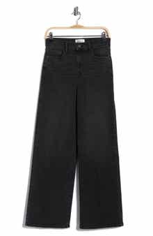 FRAME The High Waist Wide Leg Jeans