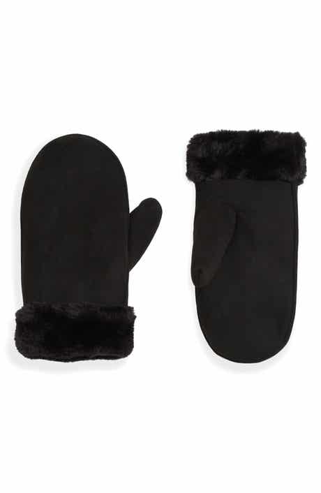 Jani Faux Suede Mittens