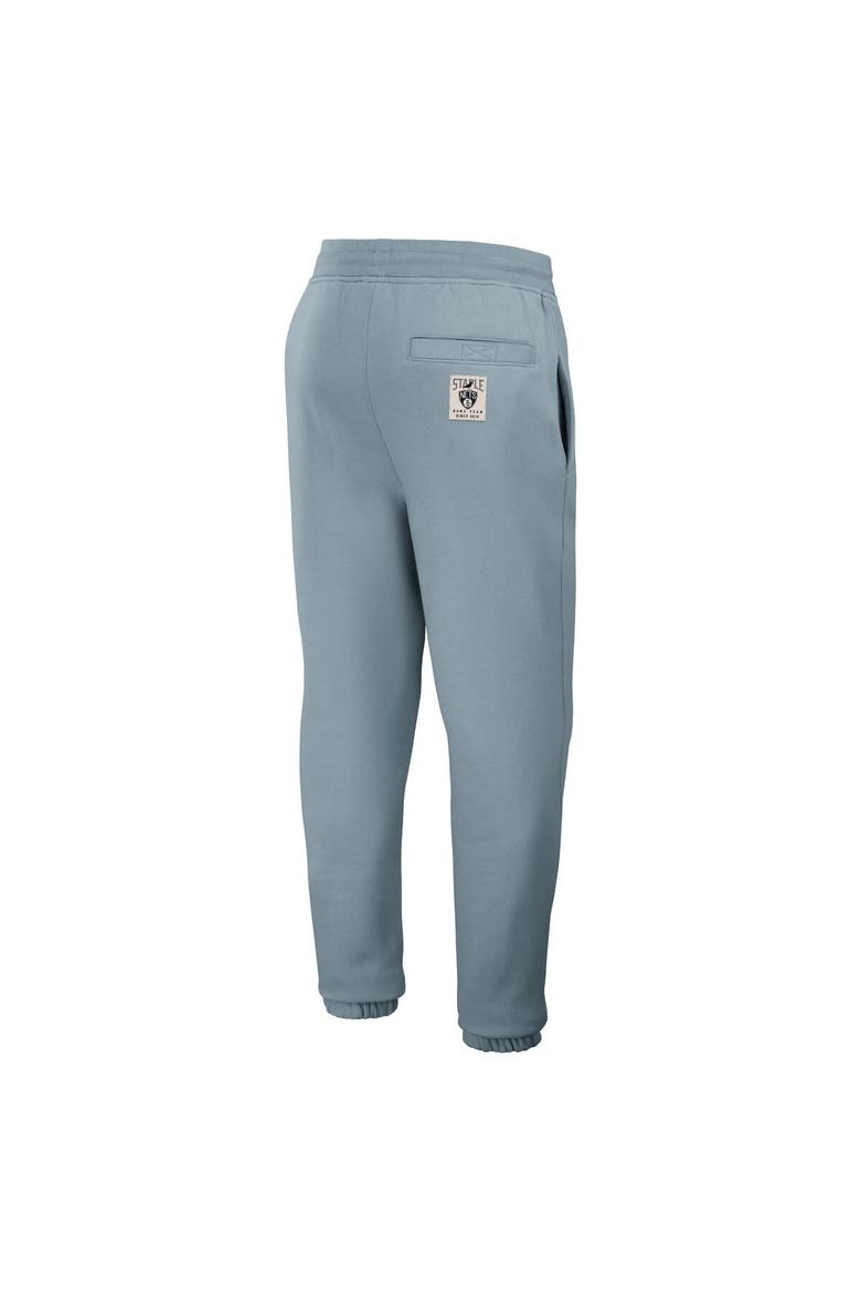 Men's NBA x Staple Mint Brooklyn Nets Plush Sweatpants, Alternate, color, Mint