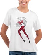 G-III 4HER BY CARL BANKS Women's G-III 4Her by Carl Banks White Arizona Cardinals Play The Ball T-Shirt